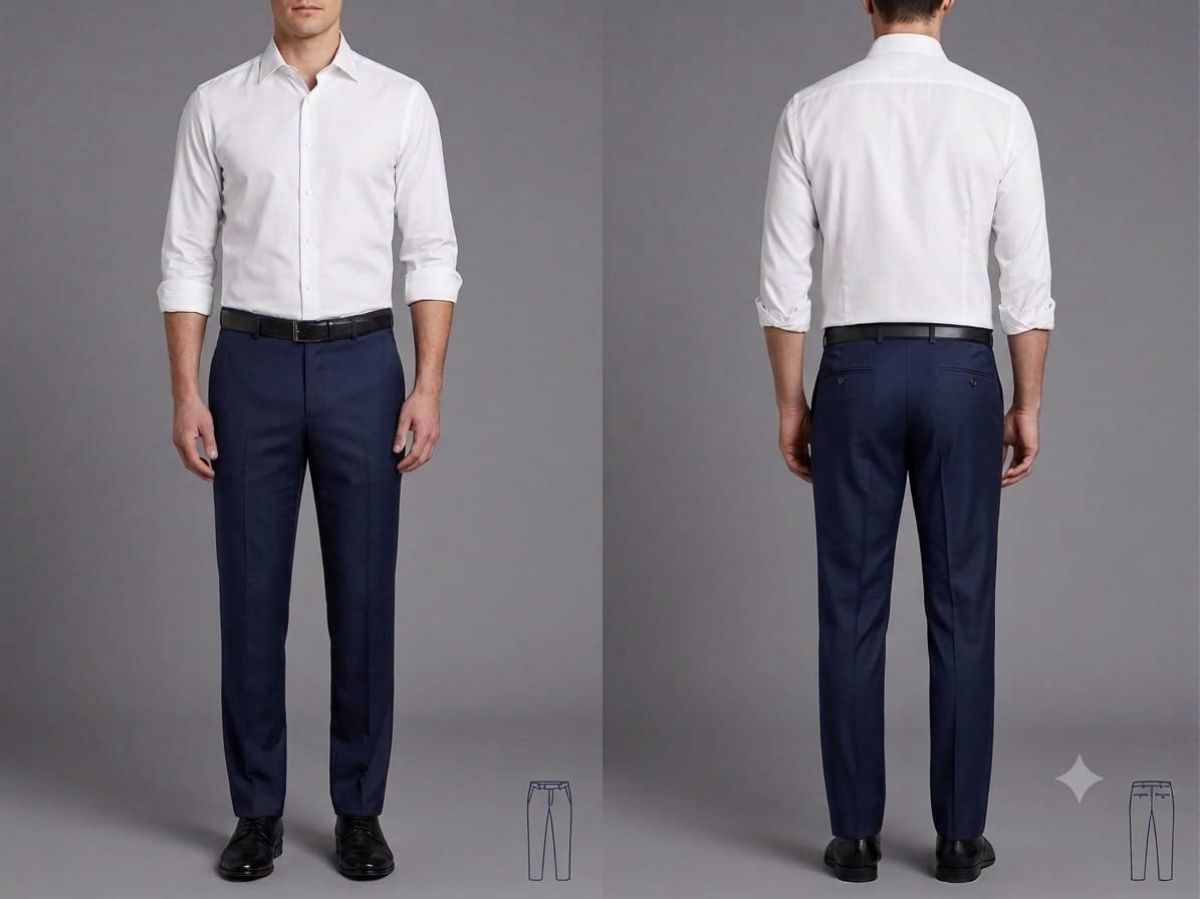 KRX Men's Imported Twill Fabric Polofit Pants - HL-07