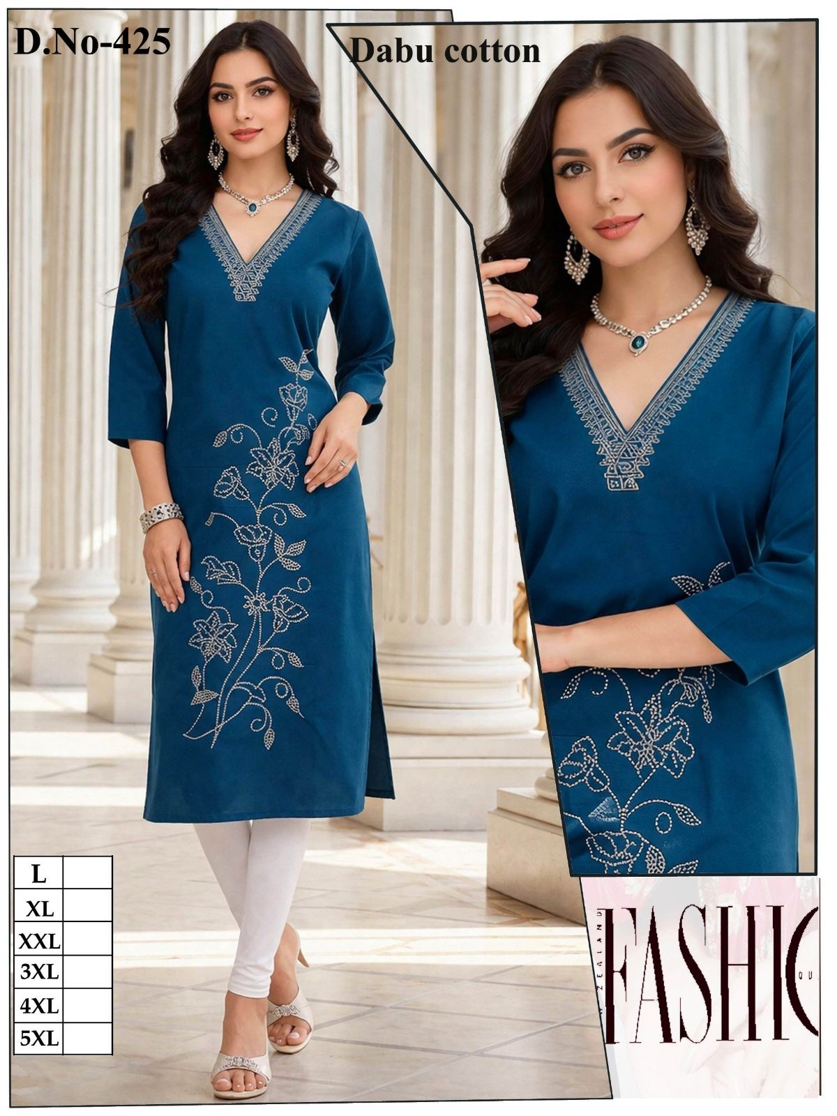 Women's Designer Kurti-425