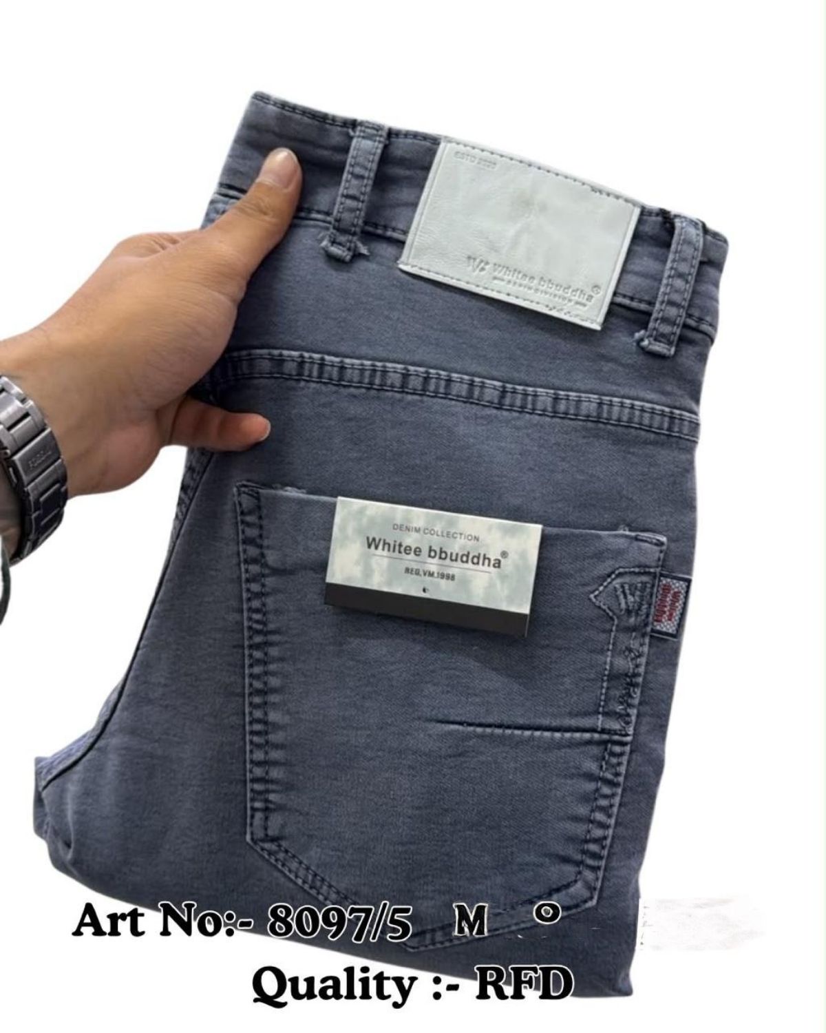 Whitee Budhha Men's RFD Jeans-8097/5 (28-38)