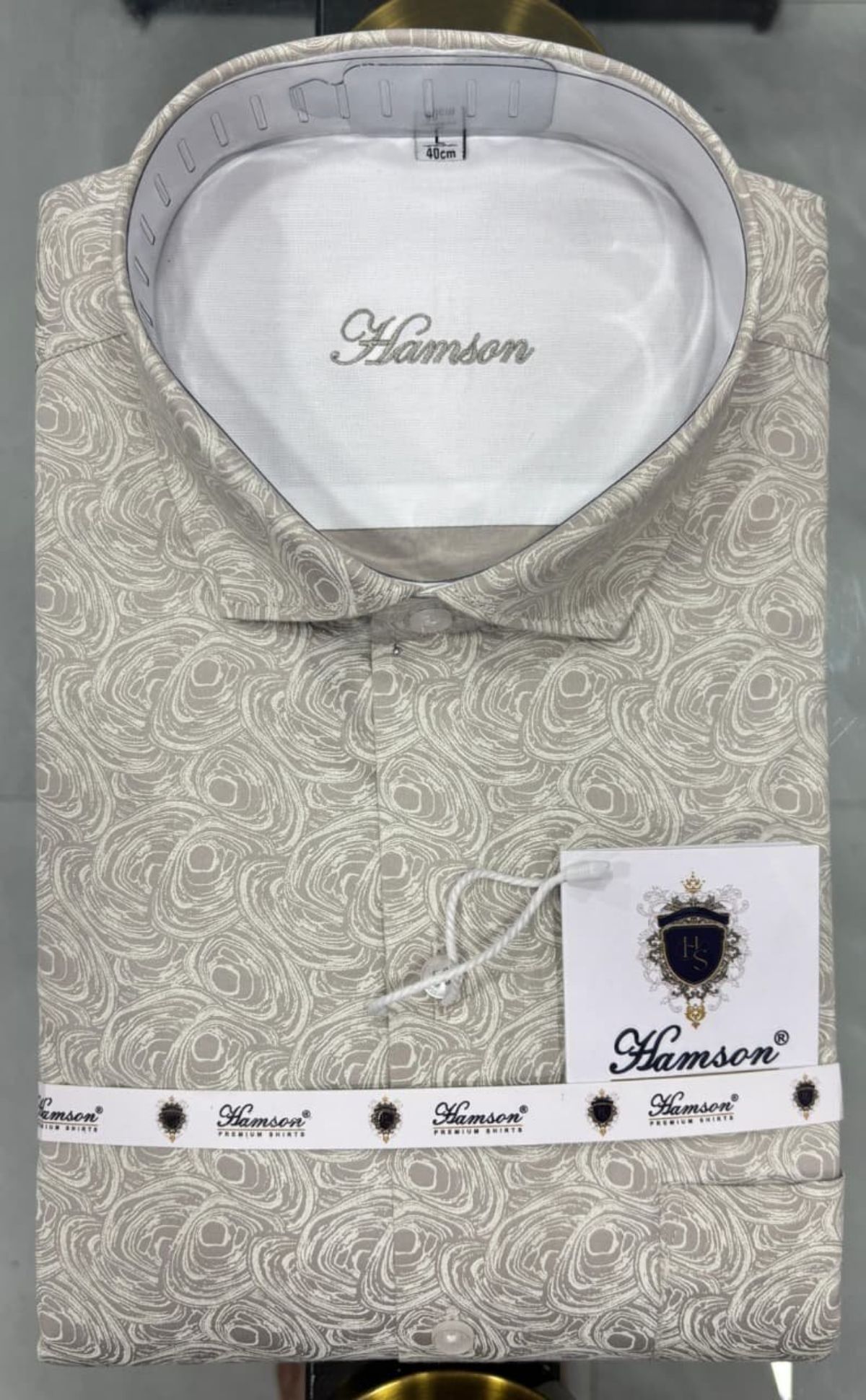 Hamson 100% Giza Cotton Printed  Men's Shirts