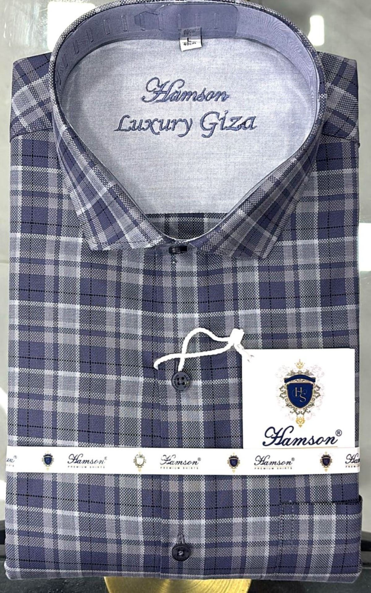 Hamson Italian Giza Cotton Shirts Checks
