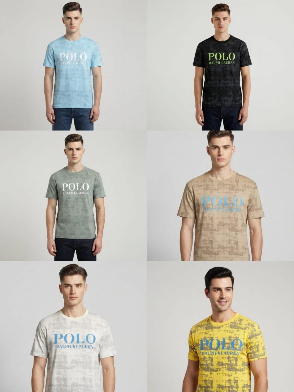 Round Neck T-shirts For Men's