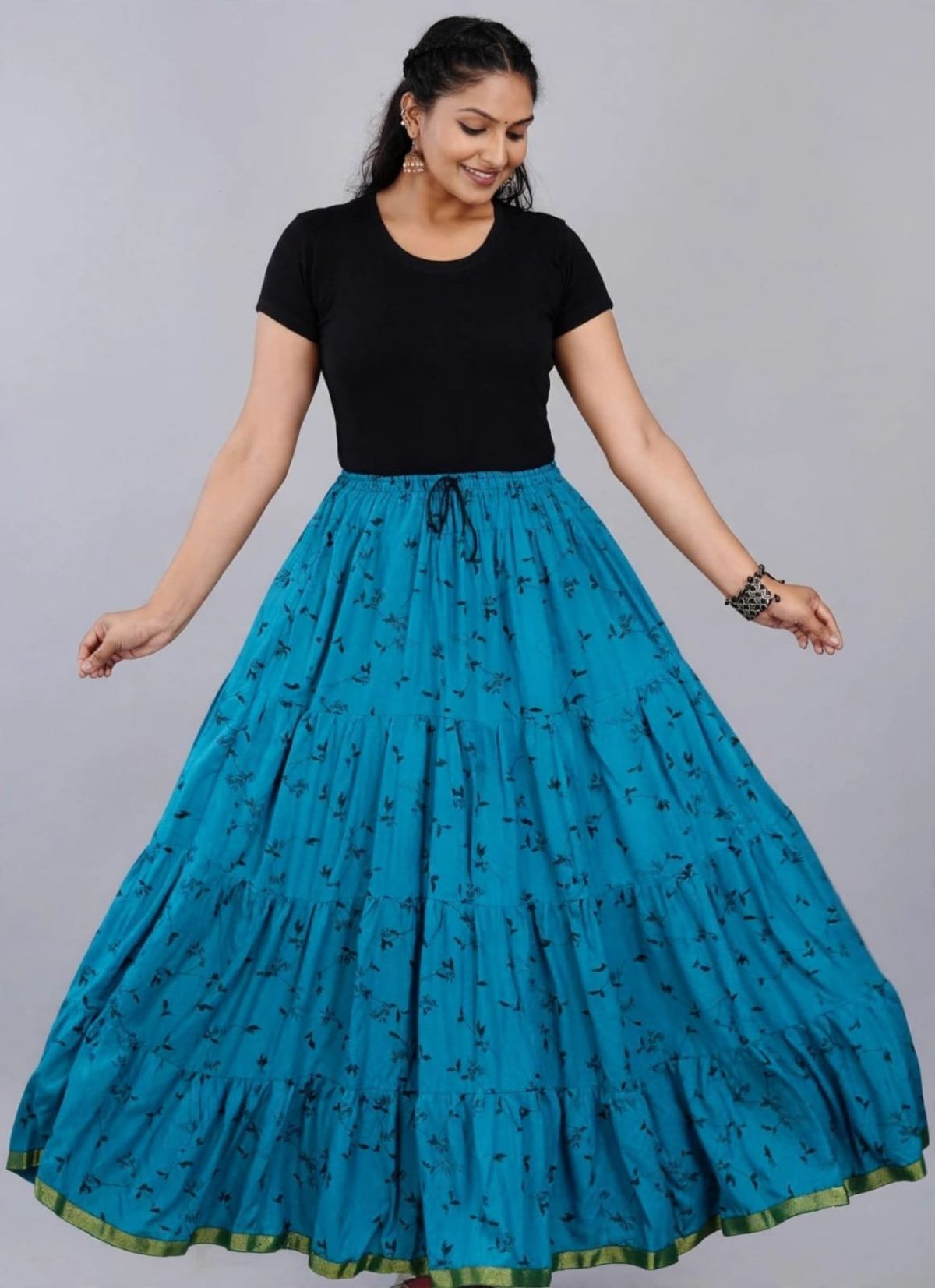 Women's Printed Cotton Skirts