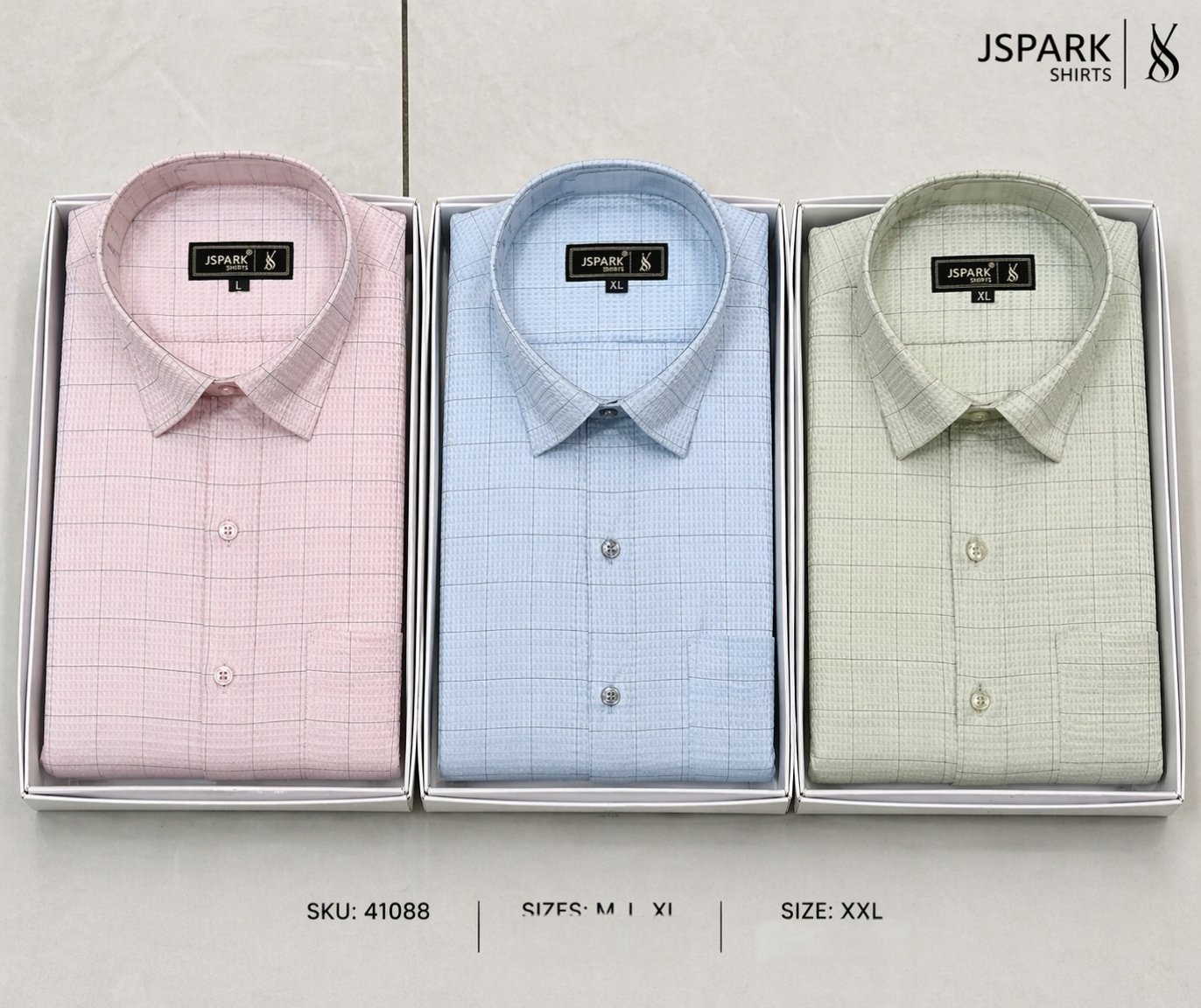 Jspark Shirts- 41088 (XXL)