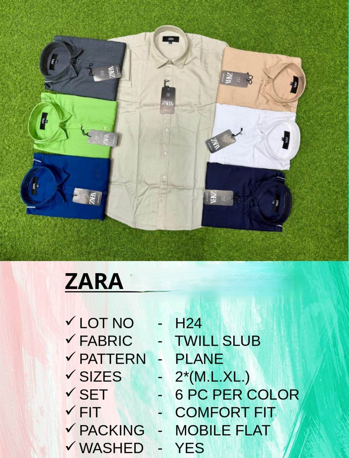 Men's Shirts- ZARA
