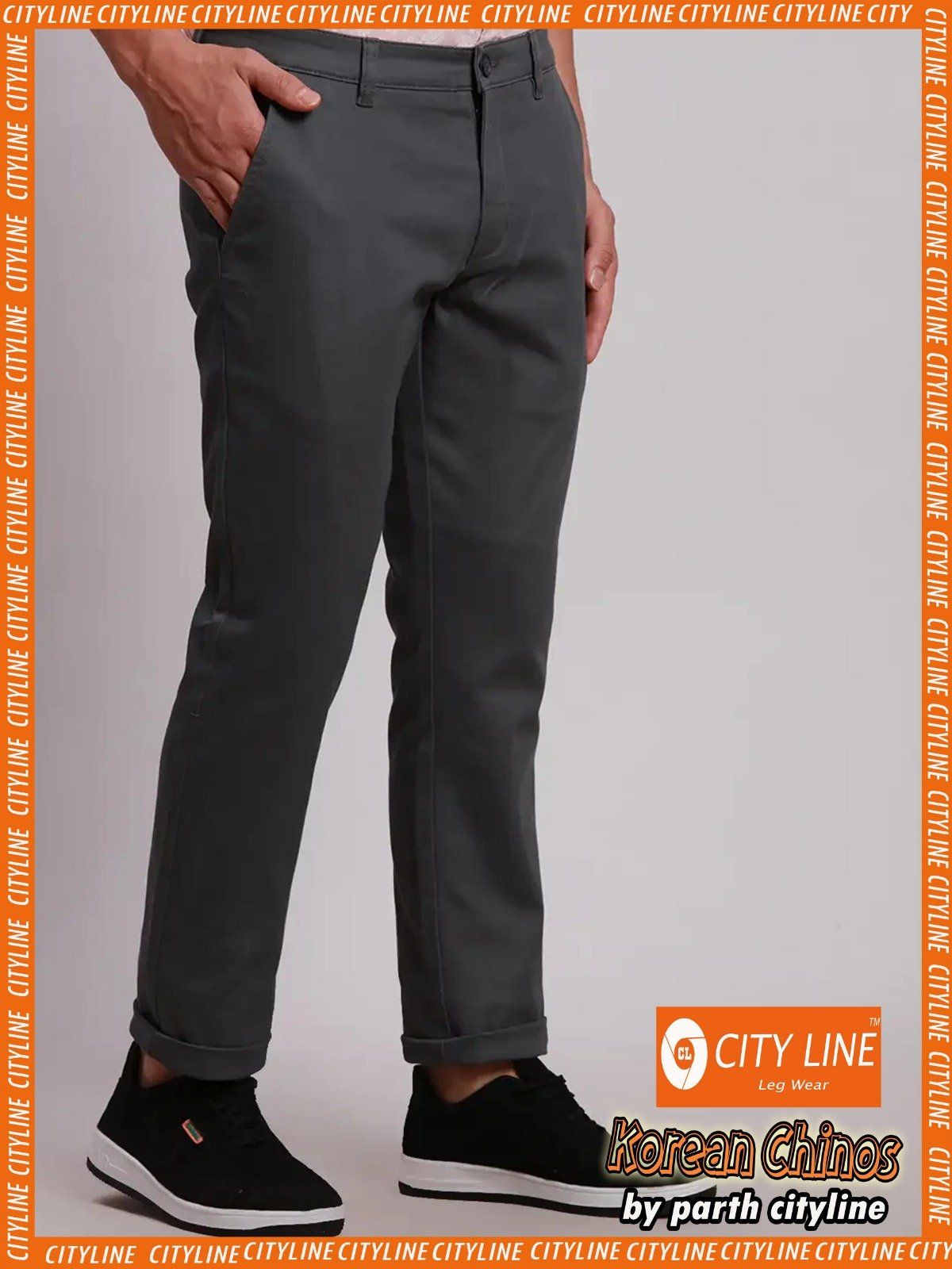 Men's Premium Formal Pants -Knitted Chinos