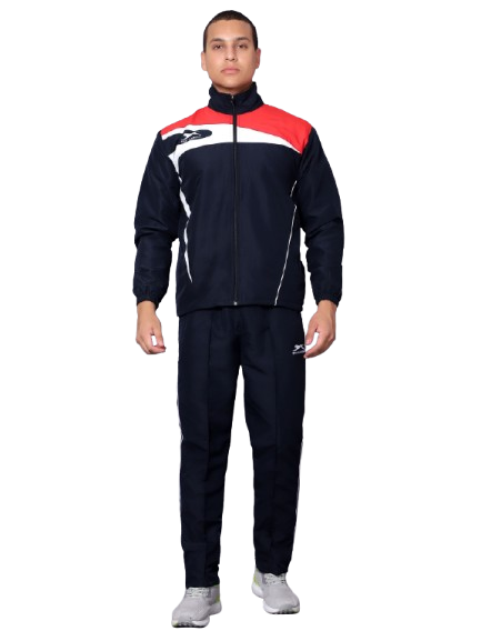Men's Tracksuit  459B-Navy/Red/White-XXL-TZ