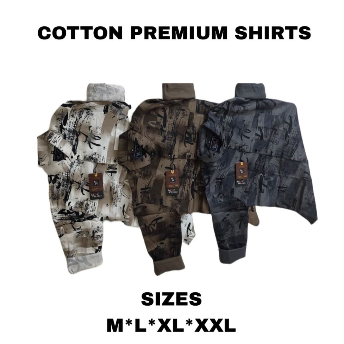 Menz Cotton Premium Quality Men's Printed Shirts