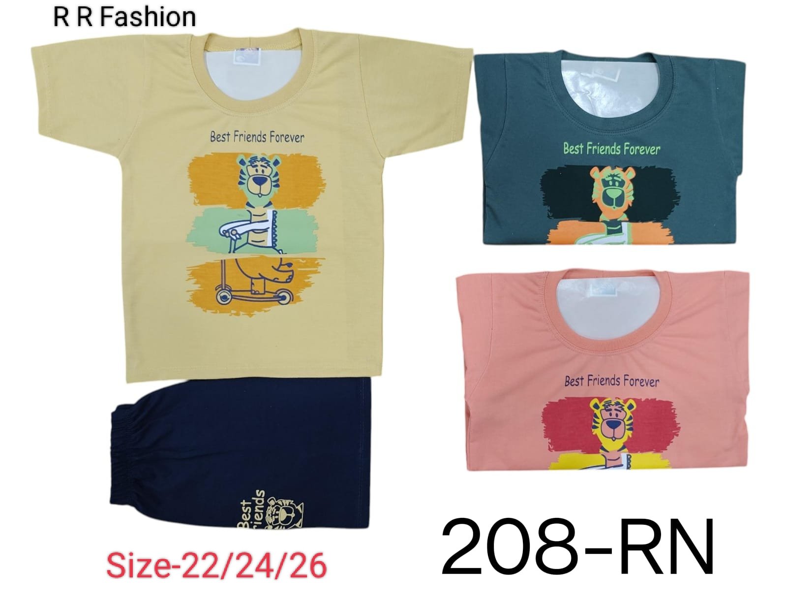 R R FASHION- Kids Clothing Set - 208-RN