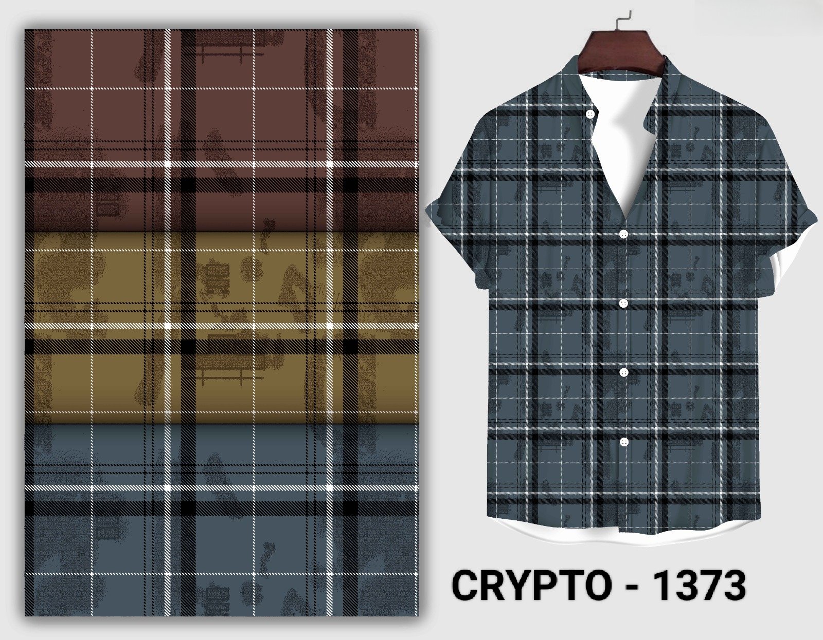 Ranker Men's Shirts- Crypto 1373