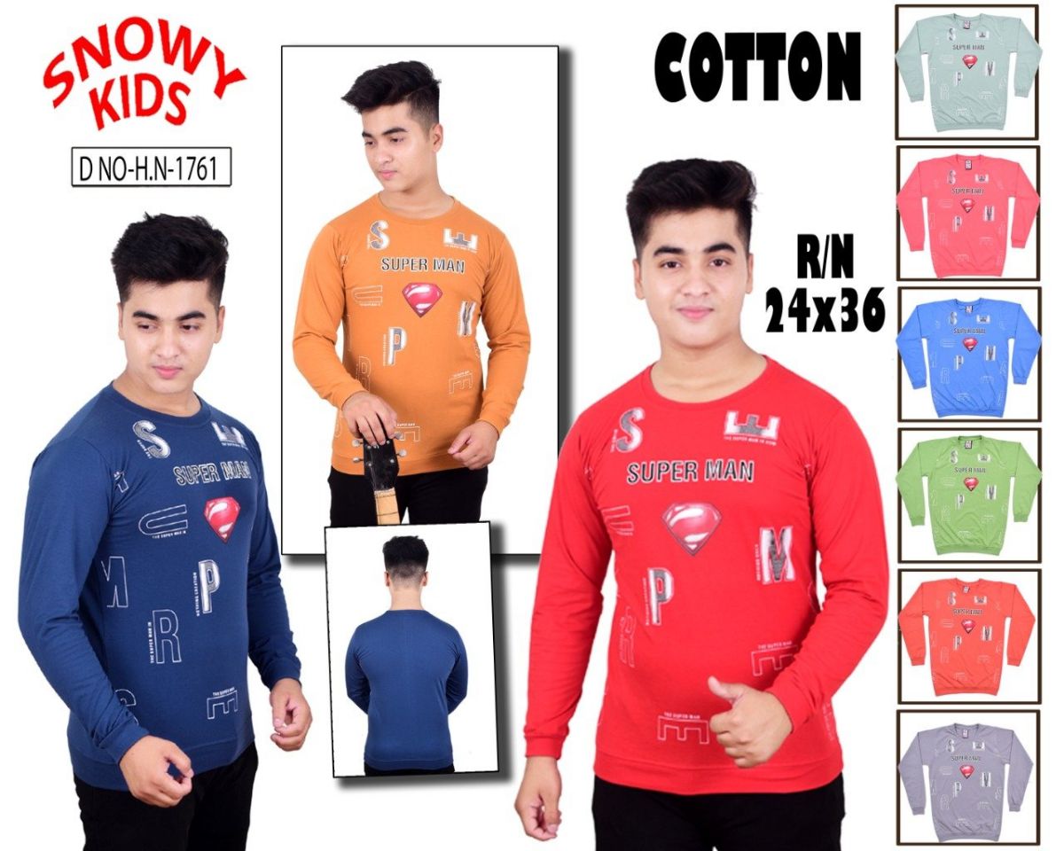 Kids Full Sleeve T-shirts - SR-1761