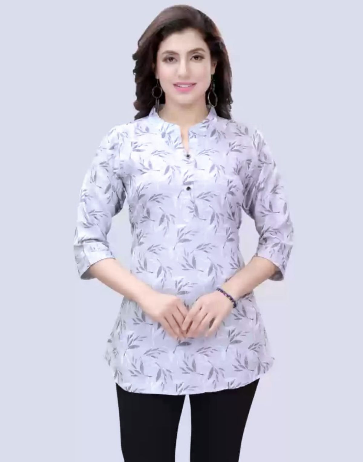 Printed Shorts Kurti