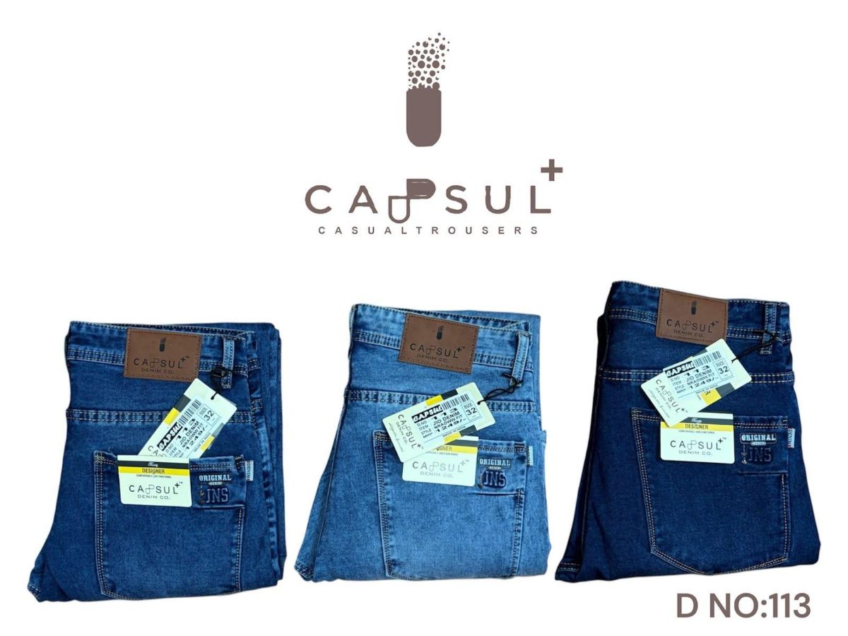 Capsule+ Men's Denim Jeans -113 (30-36)