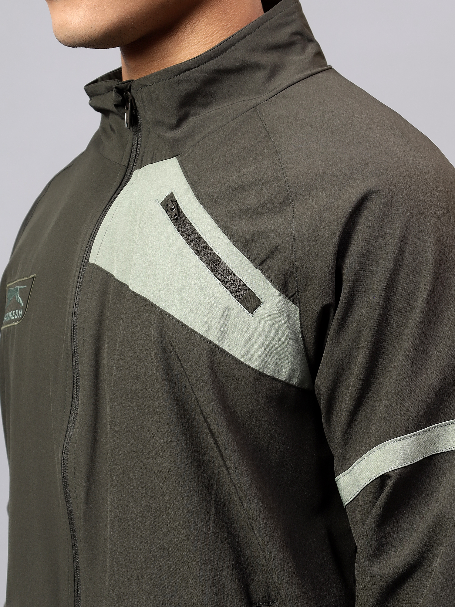 Men's Tracksuit  SNTSW109M-Olive/Pista-M