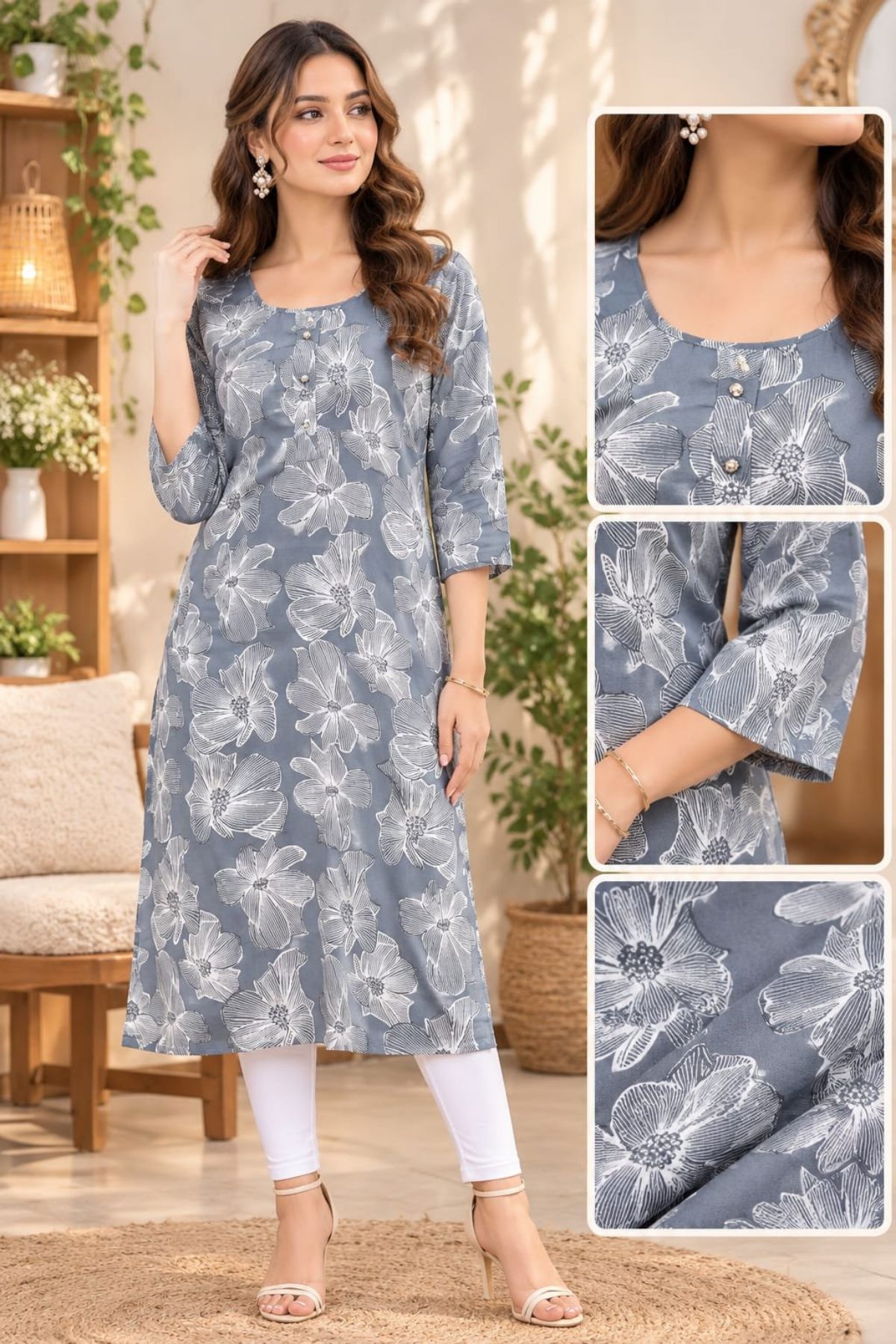 Women's Rayon Kurti