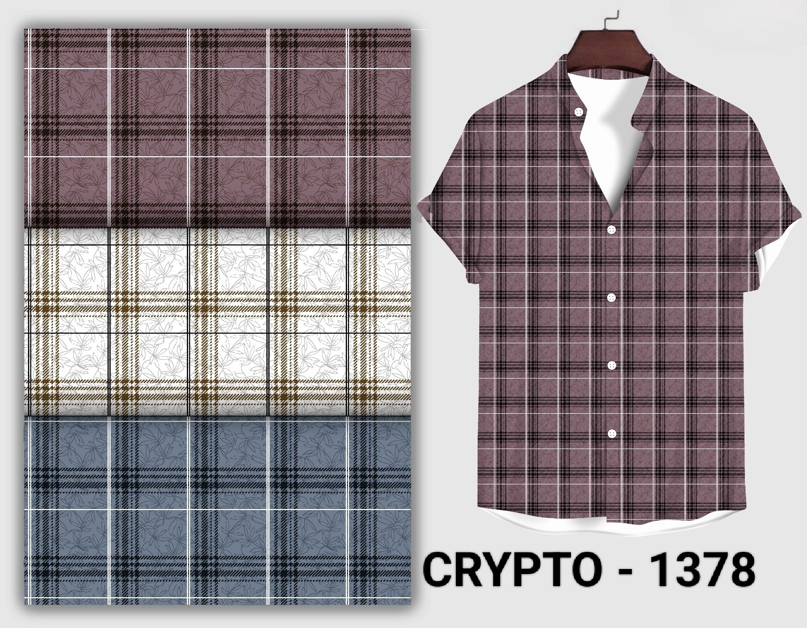 Ranker Men's Shirts- Crypto 1378