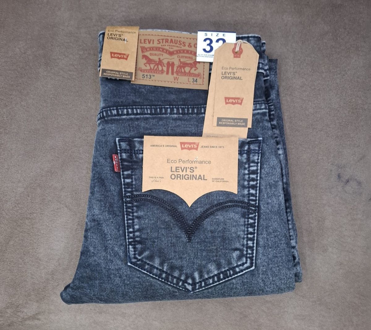 Men's Denim Jeans By Mac Hardy-Grey