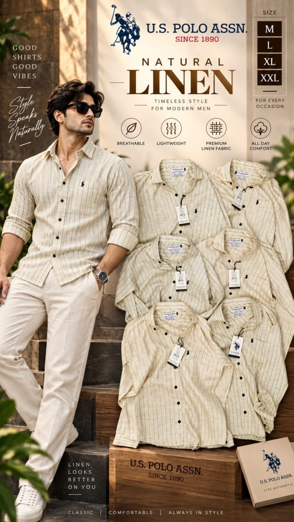 Men's Linen Shirts