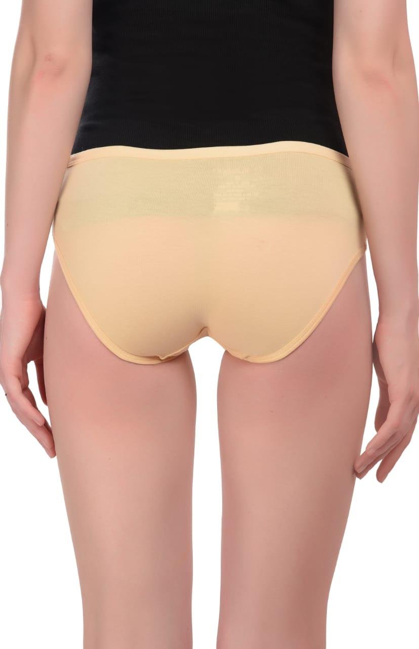 Teusy Woman Low Waist Maternity Panty set-Yellow