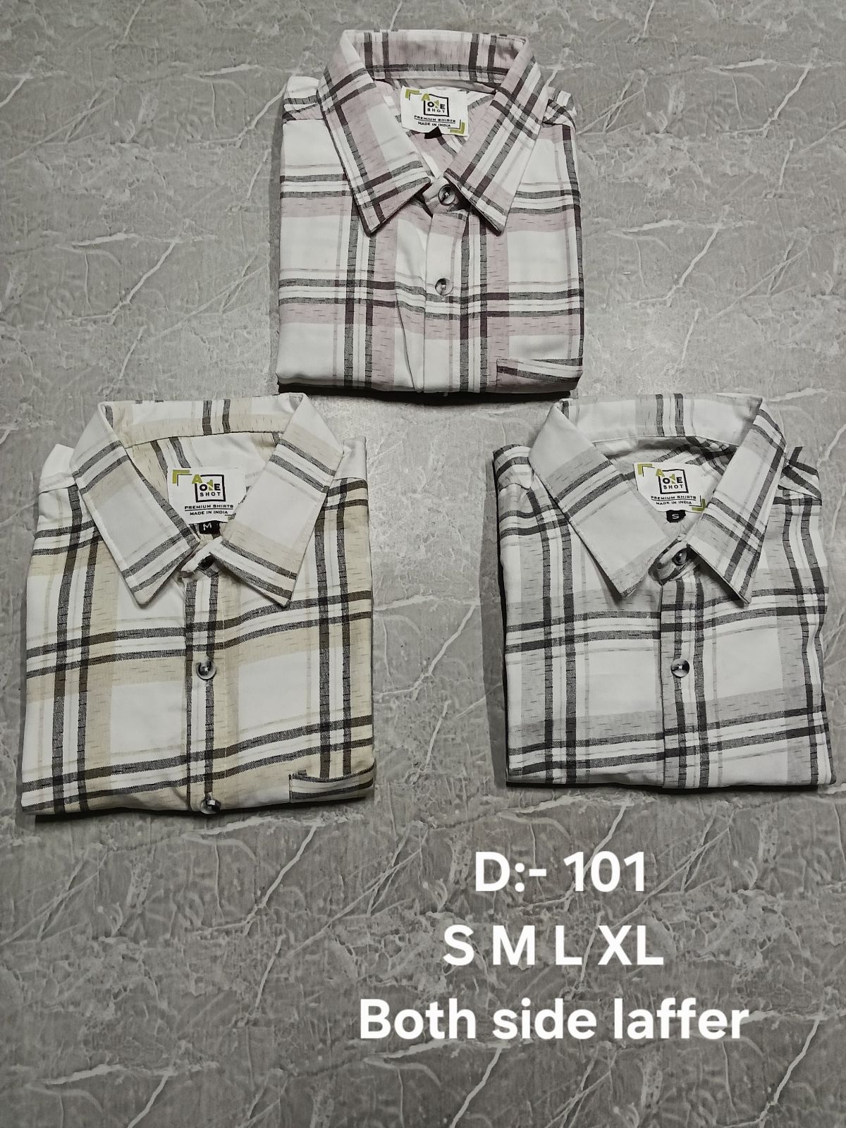 Shree Yash Both Side Laffer Men's Shirts - 101