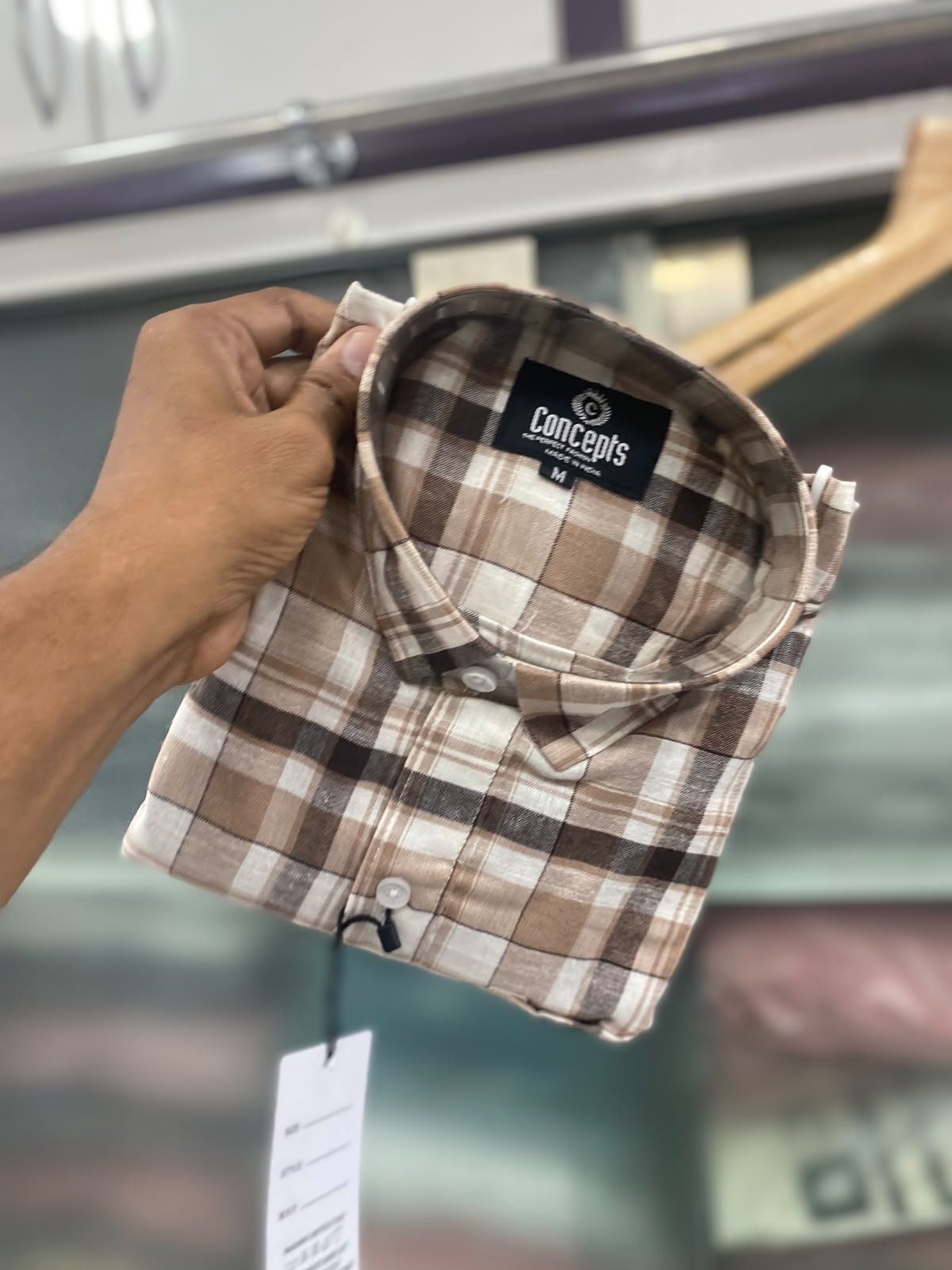 Concepts Men's Shirts Cotton Linen (2XL-4XL)