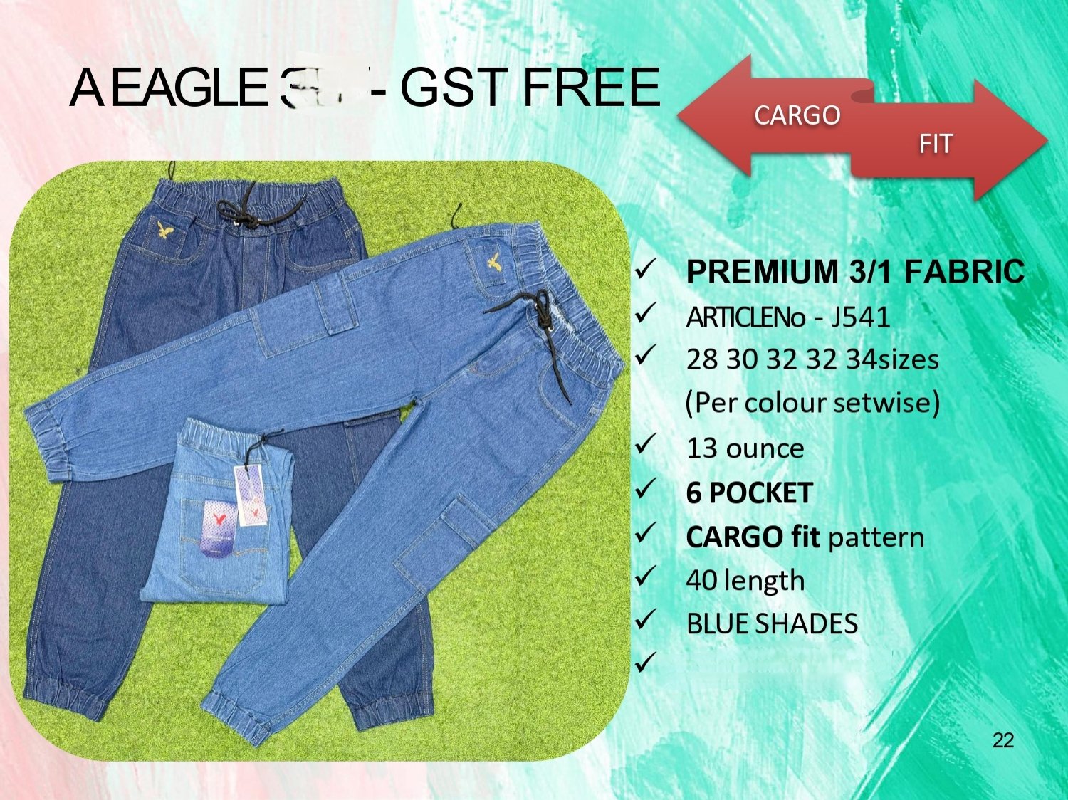 Men's Denim Jeans- A EAGLE