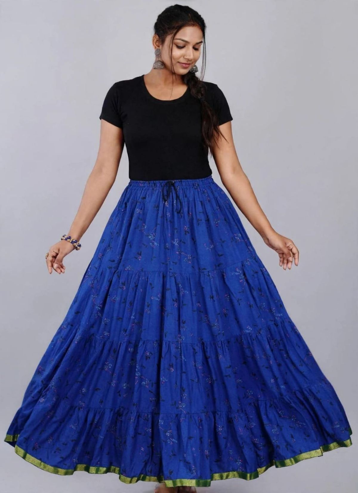 Women's Printed Cotton Skirts