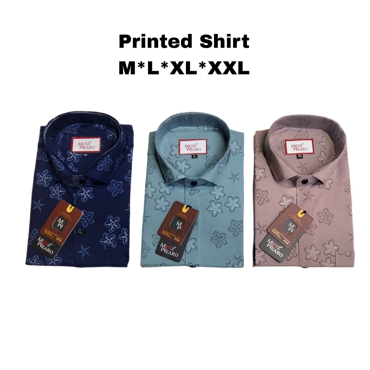 Menz Premium Quality Men's Printed Shirts
