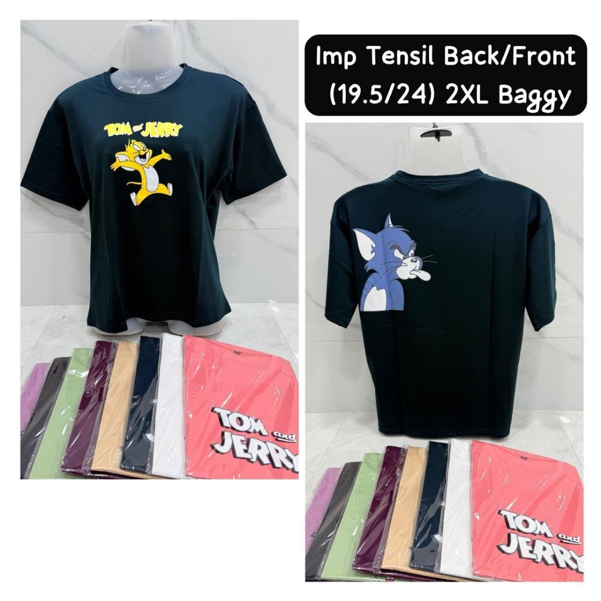 Women's Tencil 2XL Front Back T-shirts