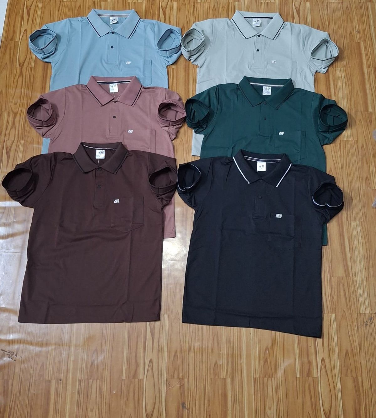 Polo Collared Neck T-shirts For Men's