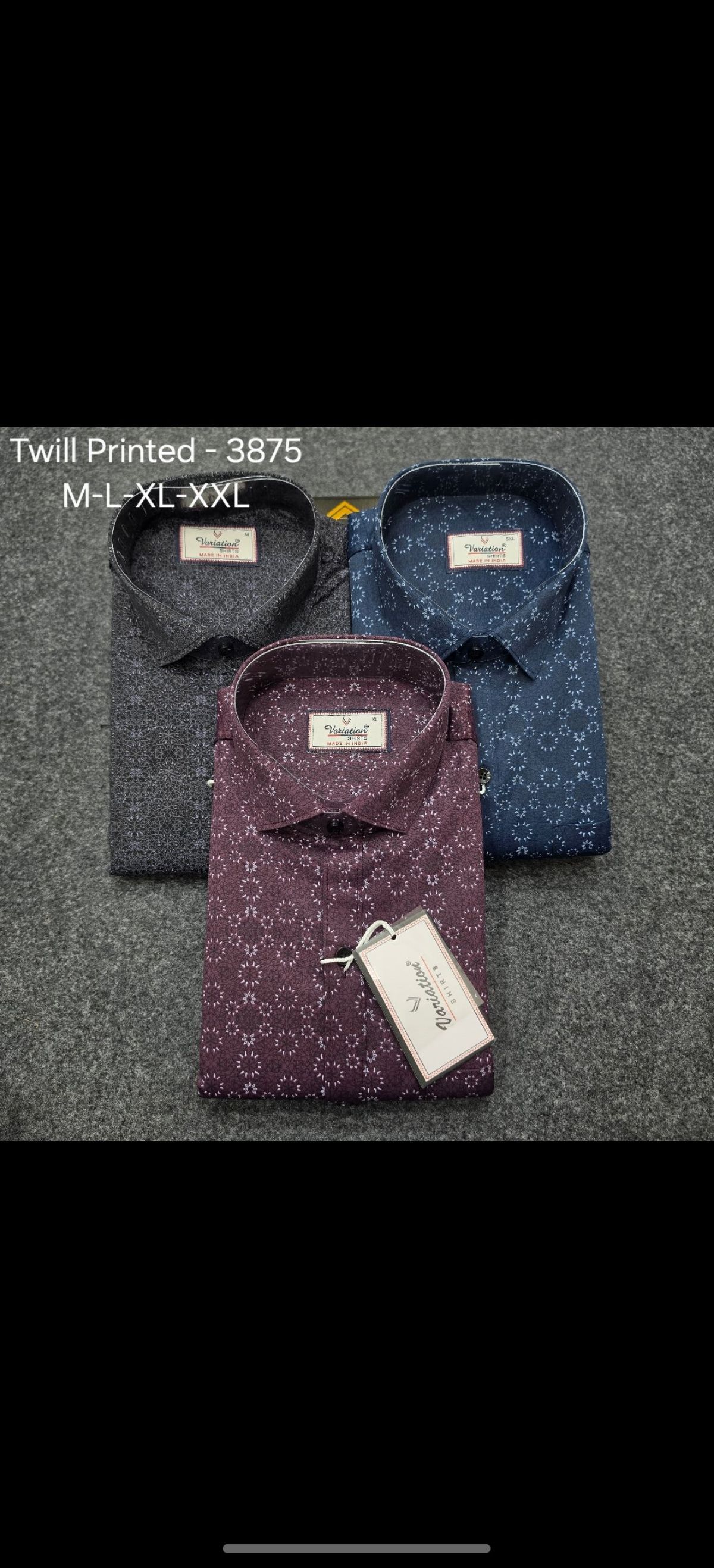Variation Men's Shirts-3875