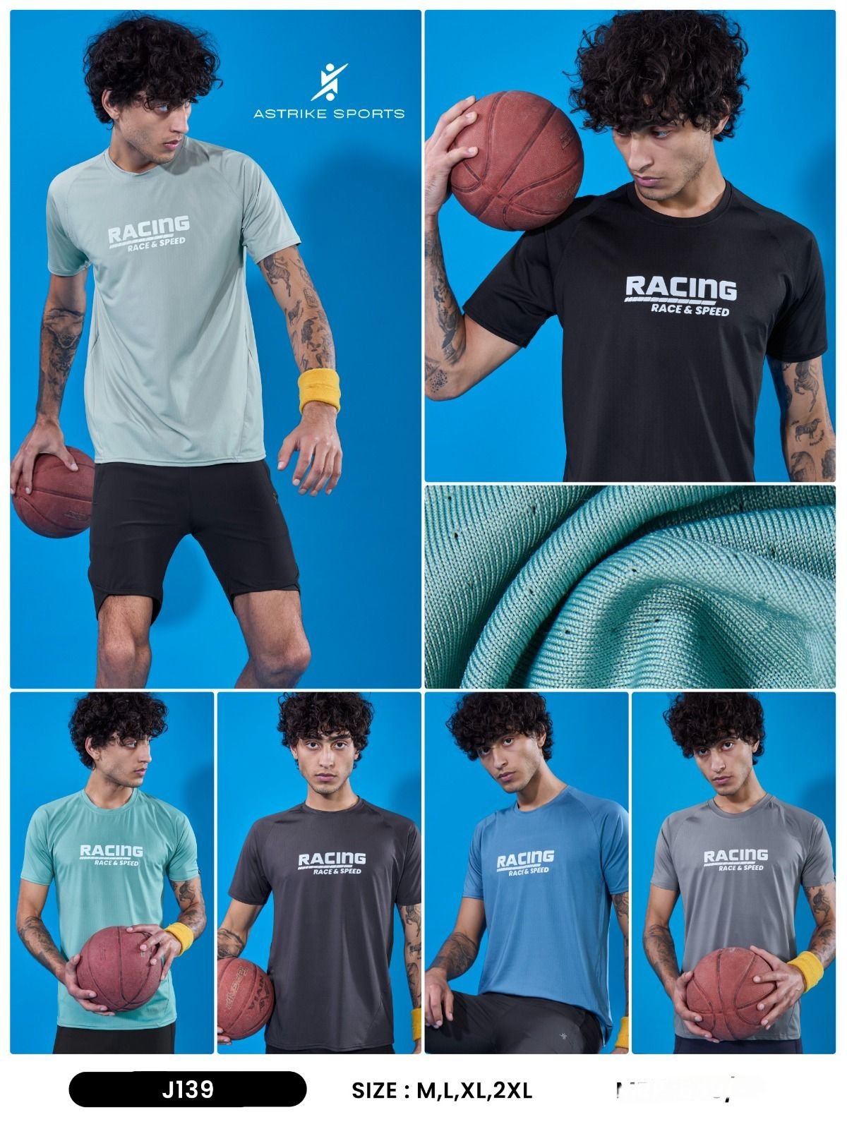Men's T-Shirts Set- J-139
