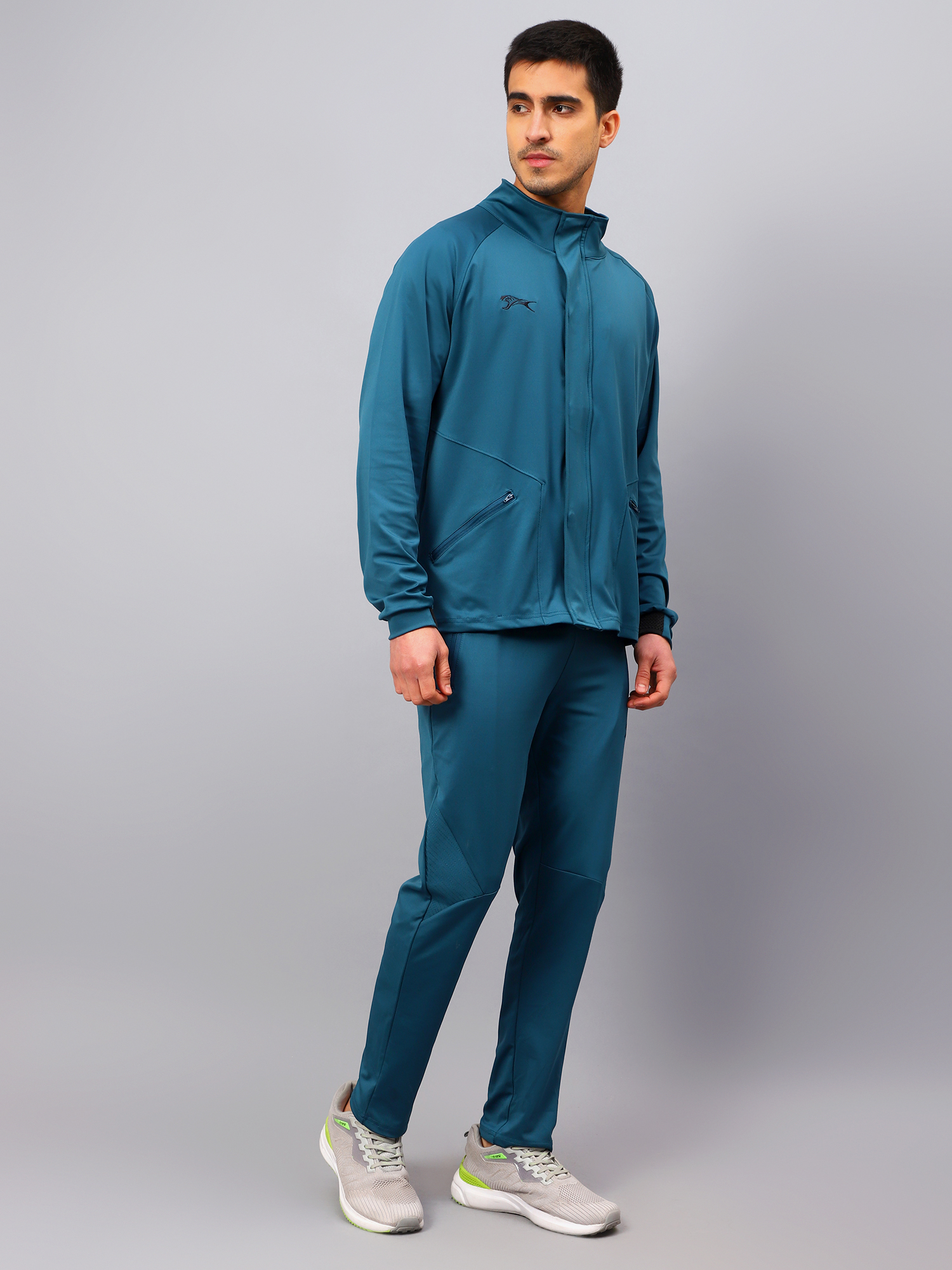 Men's Tracksuit  SNTSW105M-Air Force/Light Grey-XL