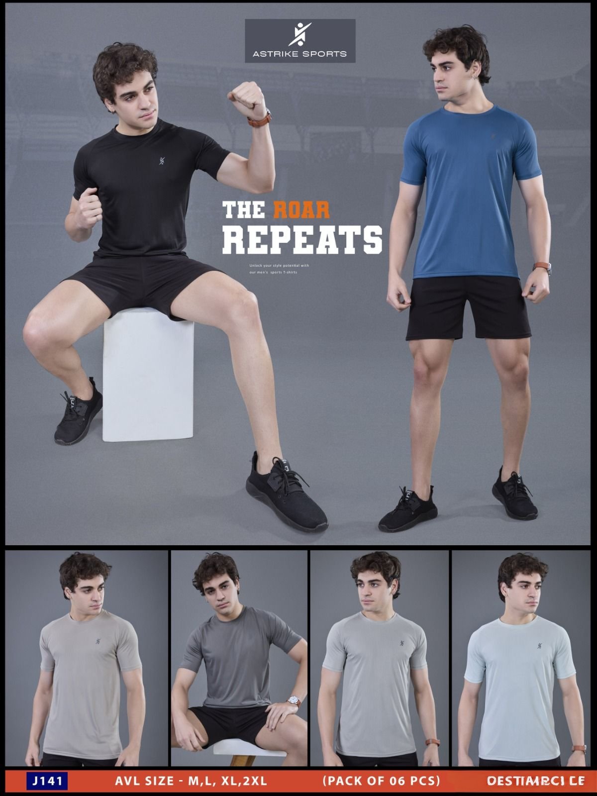 Men's T-shirt Set- J-141