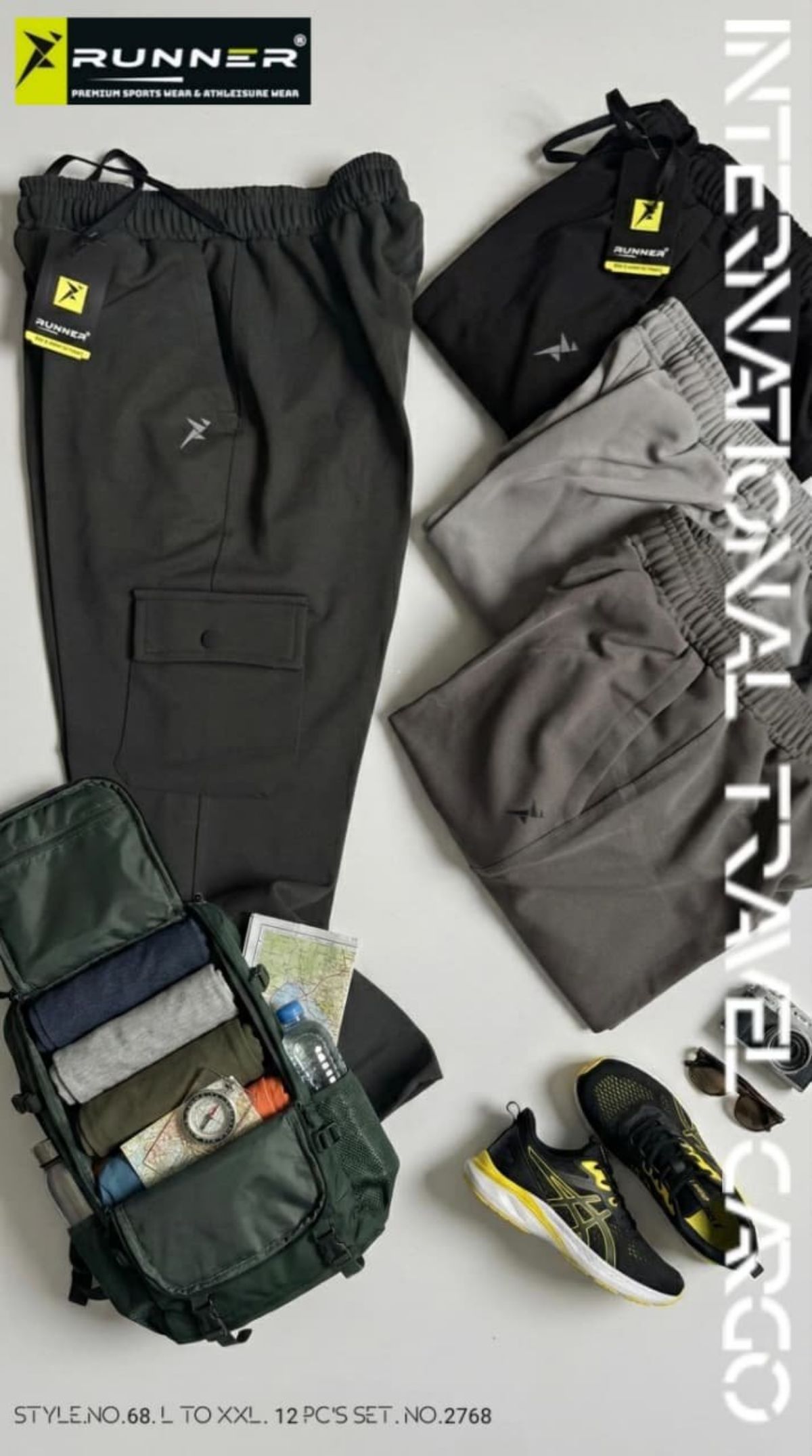 RUNNER Men's Trackpants D No- 68