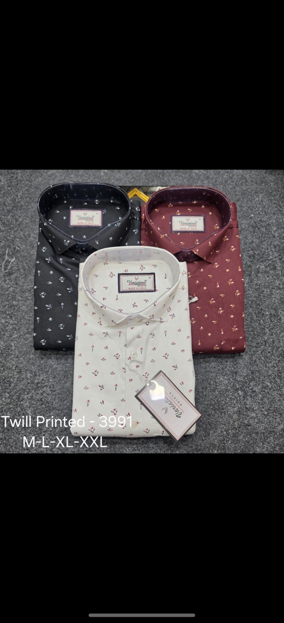 Variation Men's Shirts-3991