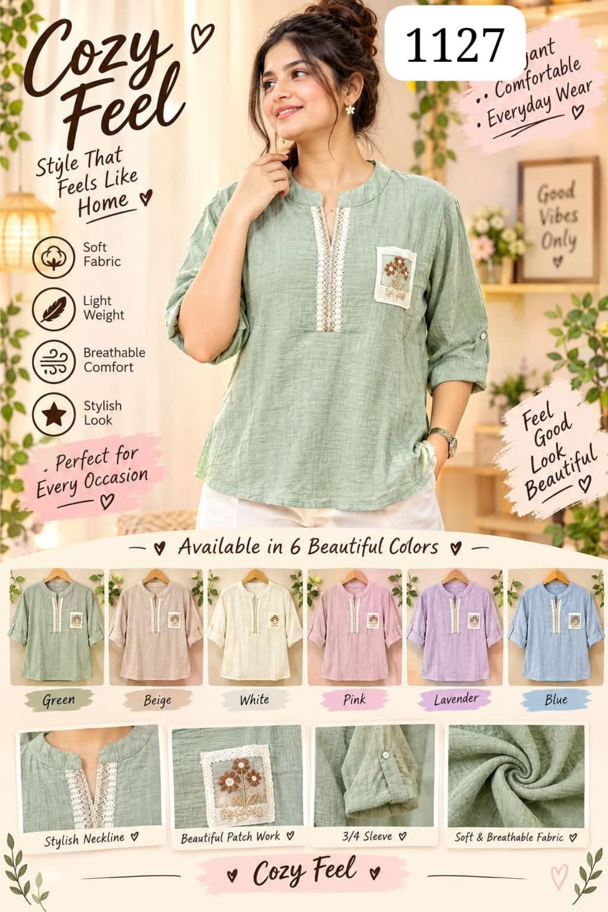 Women's Fancy Top-1127