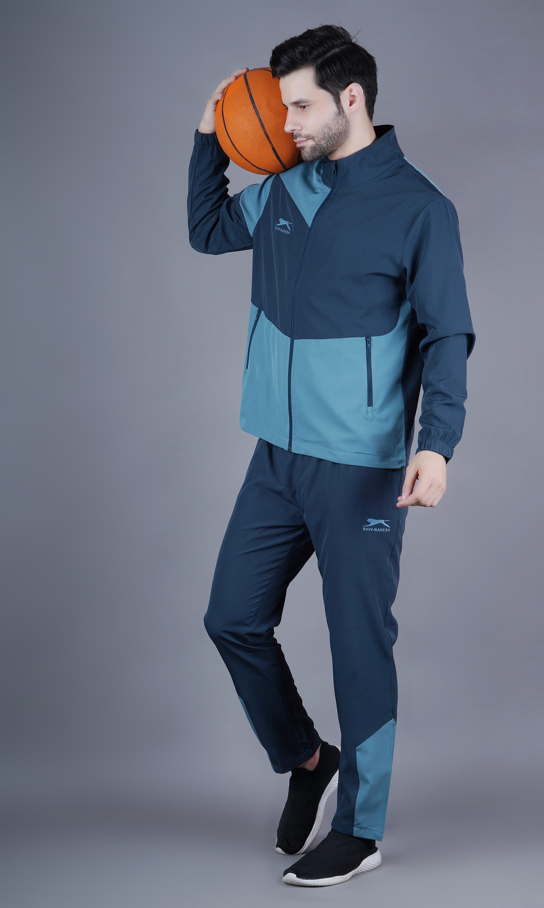 Men's Tracksuit  SNTSW108M-Air Force/Light Blue-XXL