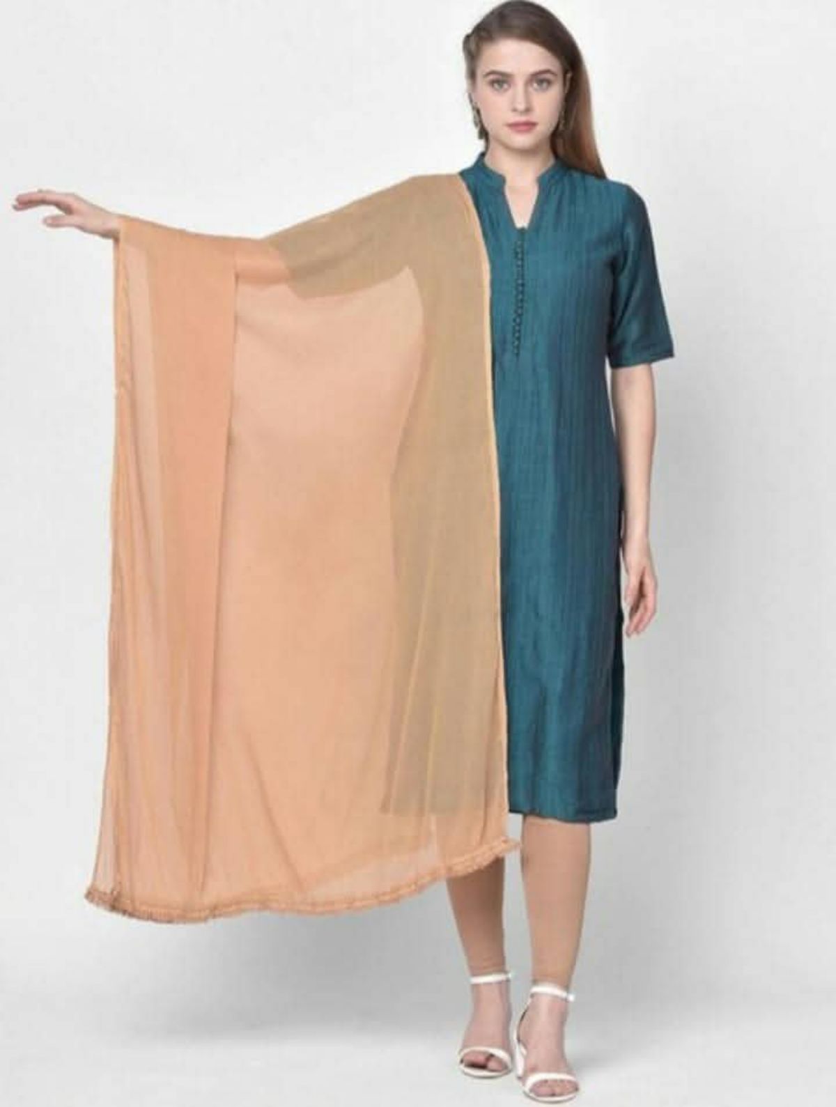 Women's Plain Dupatta
