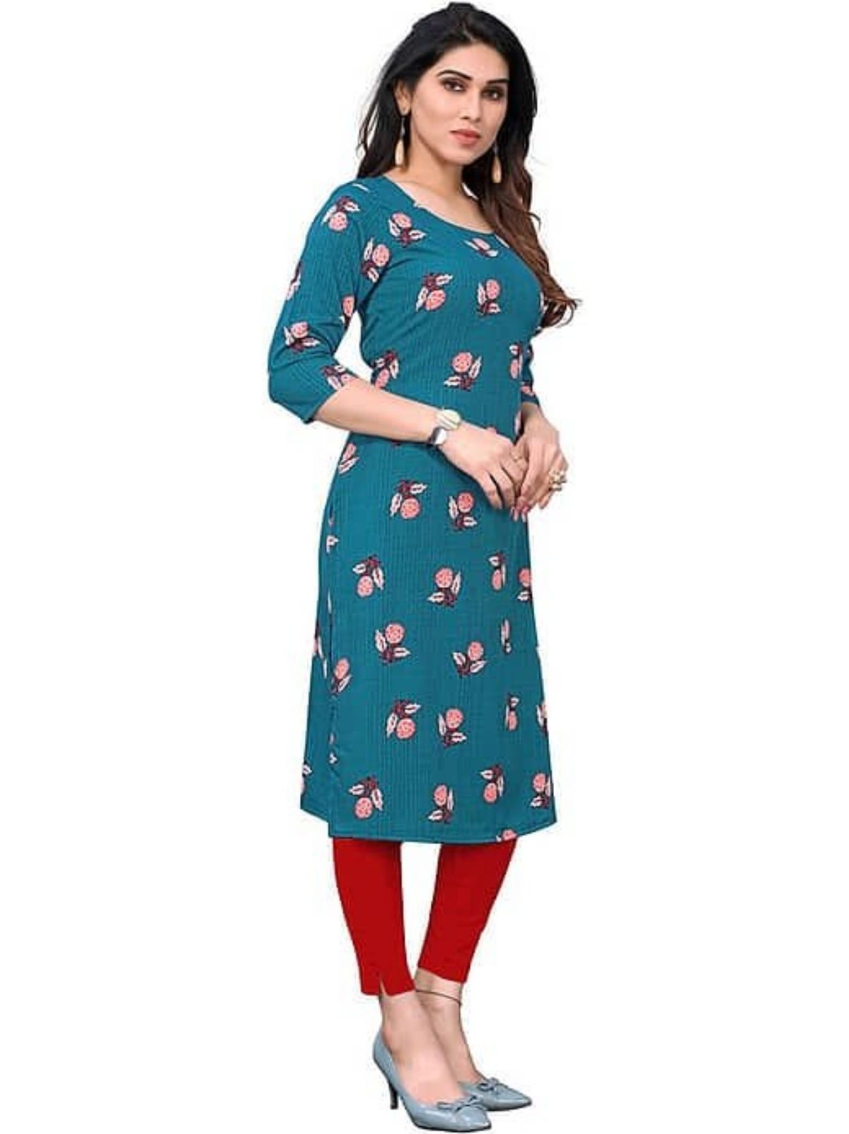 Women's Printed Cotton Kurti