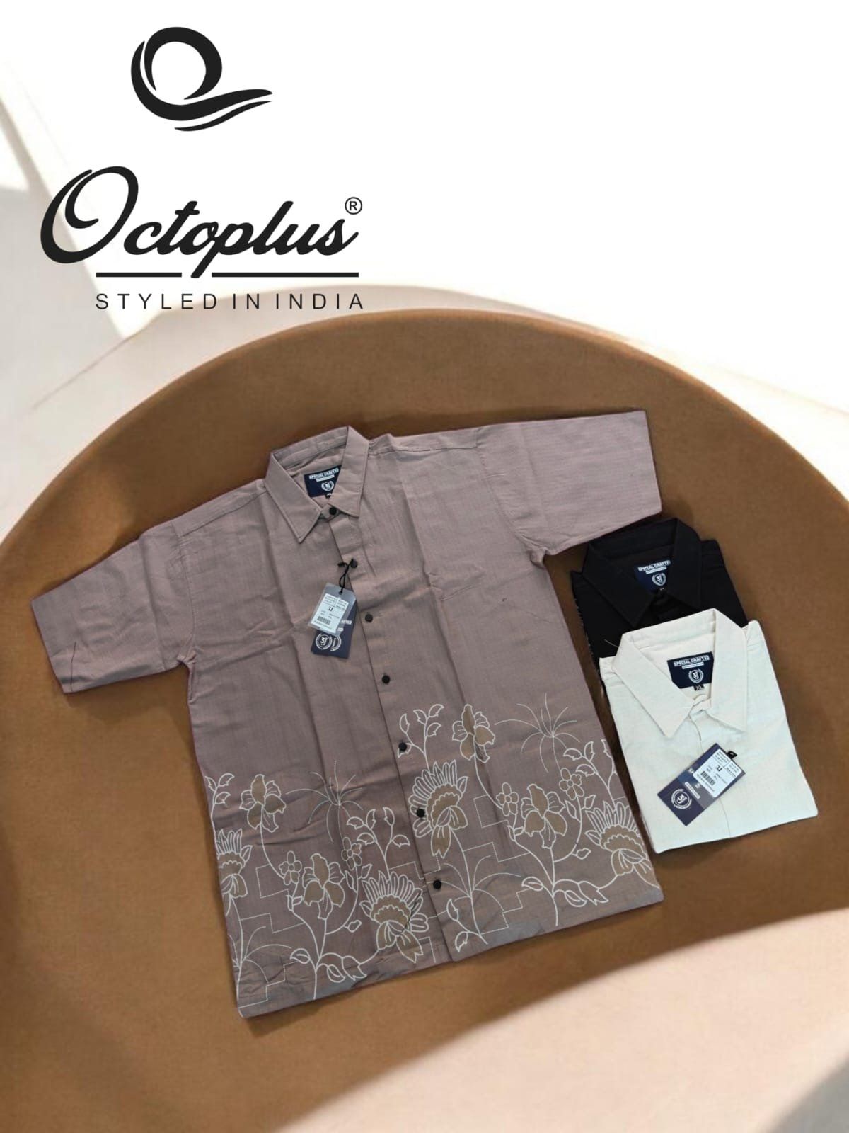 Octoplus Premium Prints Shirt For Men half sleeve