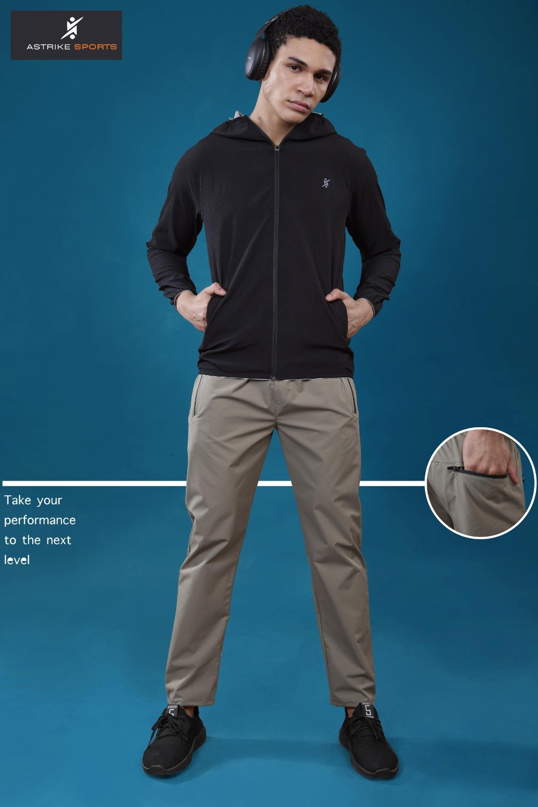 Men's Trackpants- QR-50-C