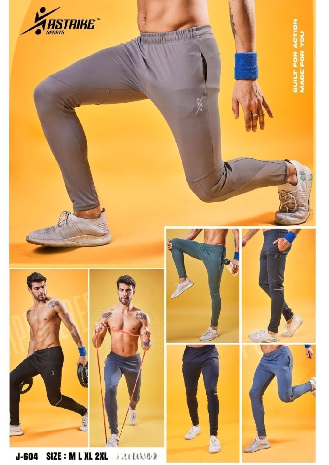 Men's Trackpants- J-604