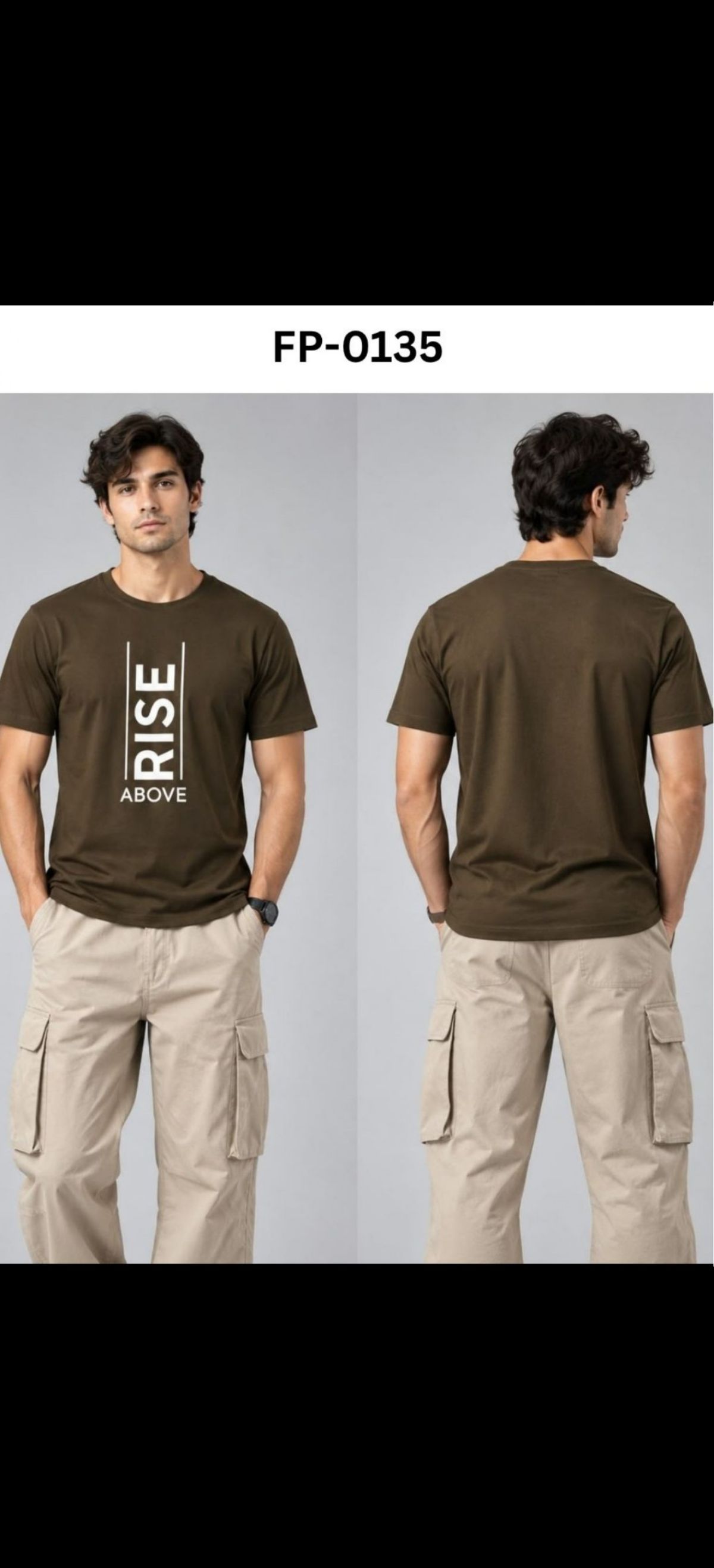 TOMHIDDLE MENS PRINTED T-SHIRT- A6-FP-0135