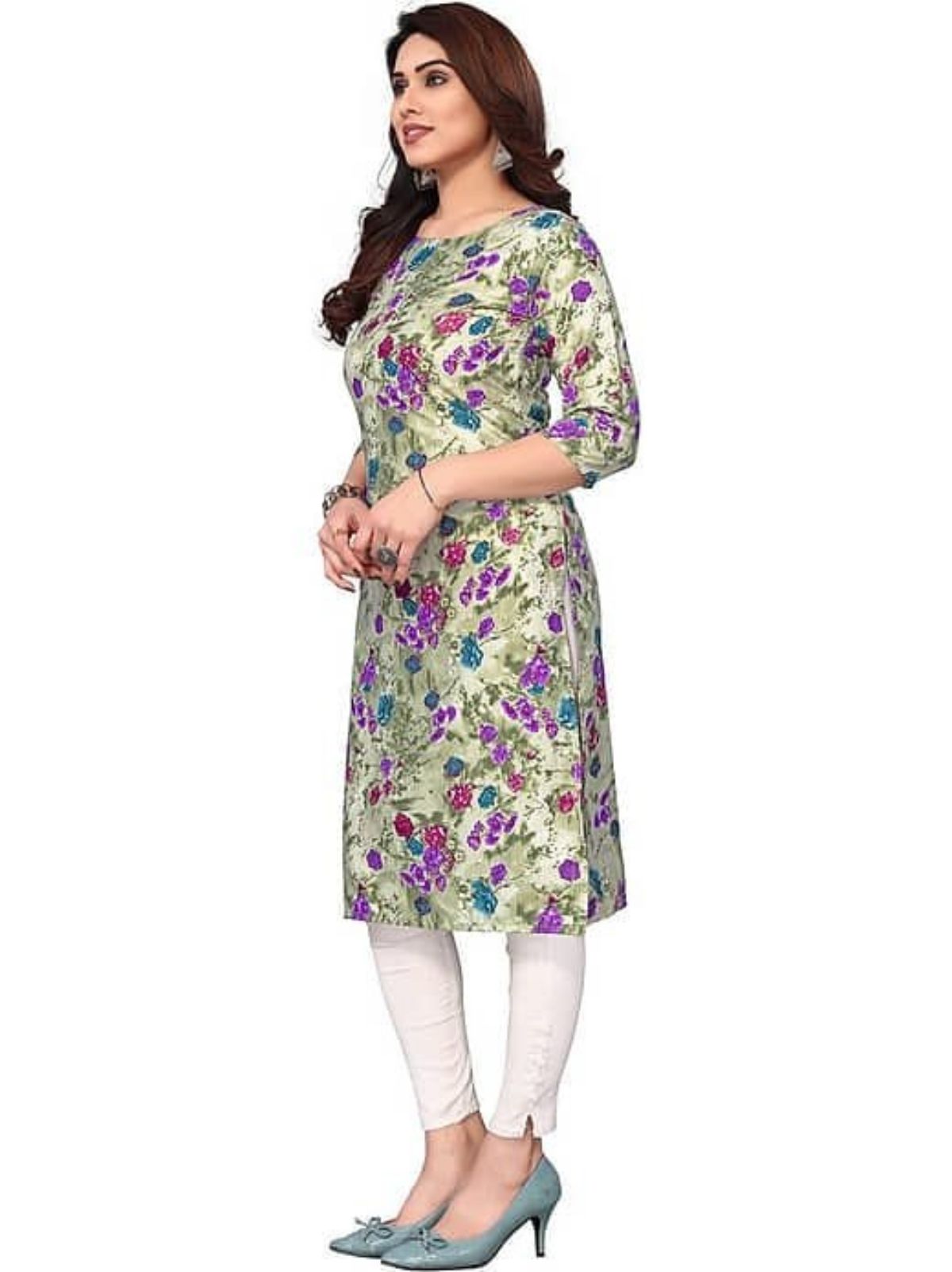 Women's Printed Cotton Kurti