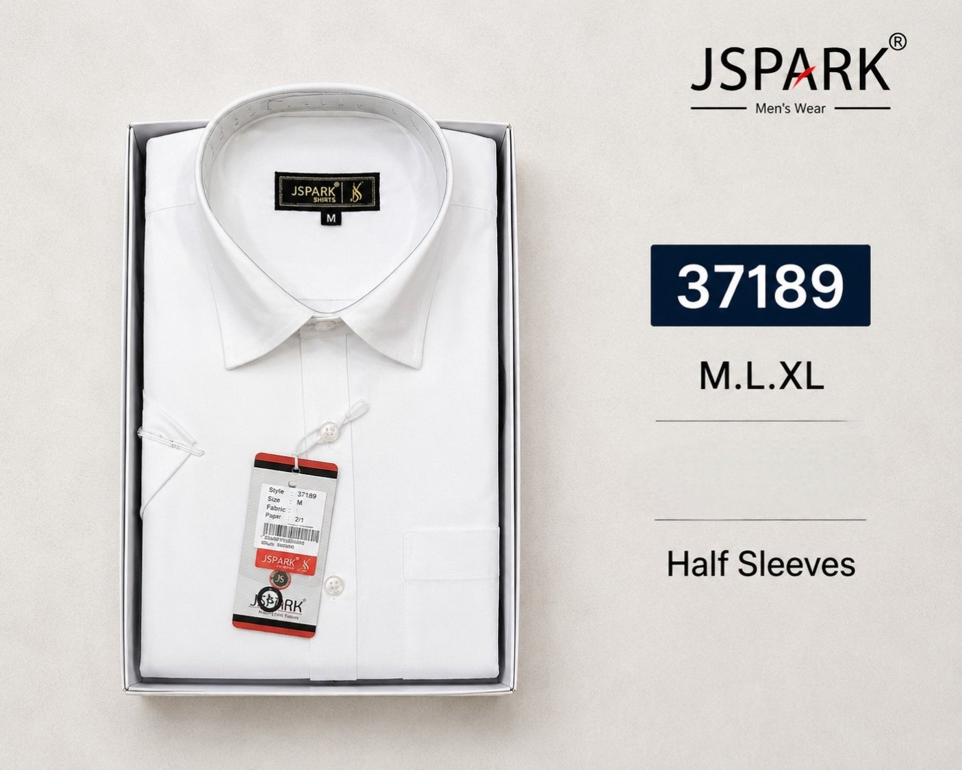 Jspark Shirts- 37189 Half Sleeve