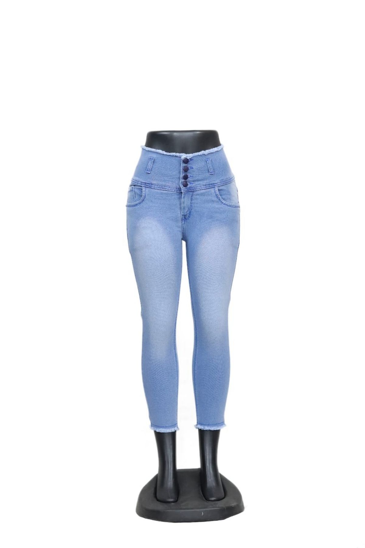 Women's Dobby Burjar Jeans- Yi88
