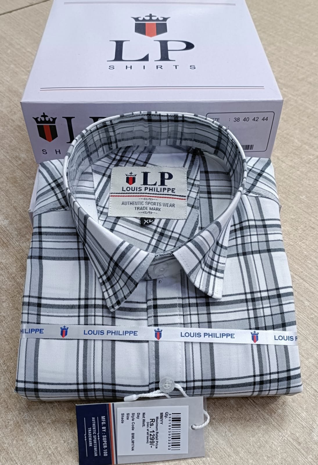 Men's Shirts Oxford check