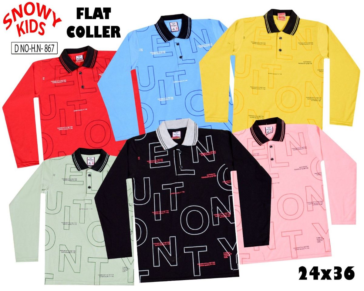 Kids Full Sleeve T-shirts - HN 867