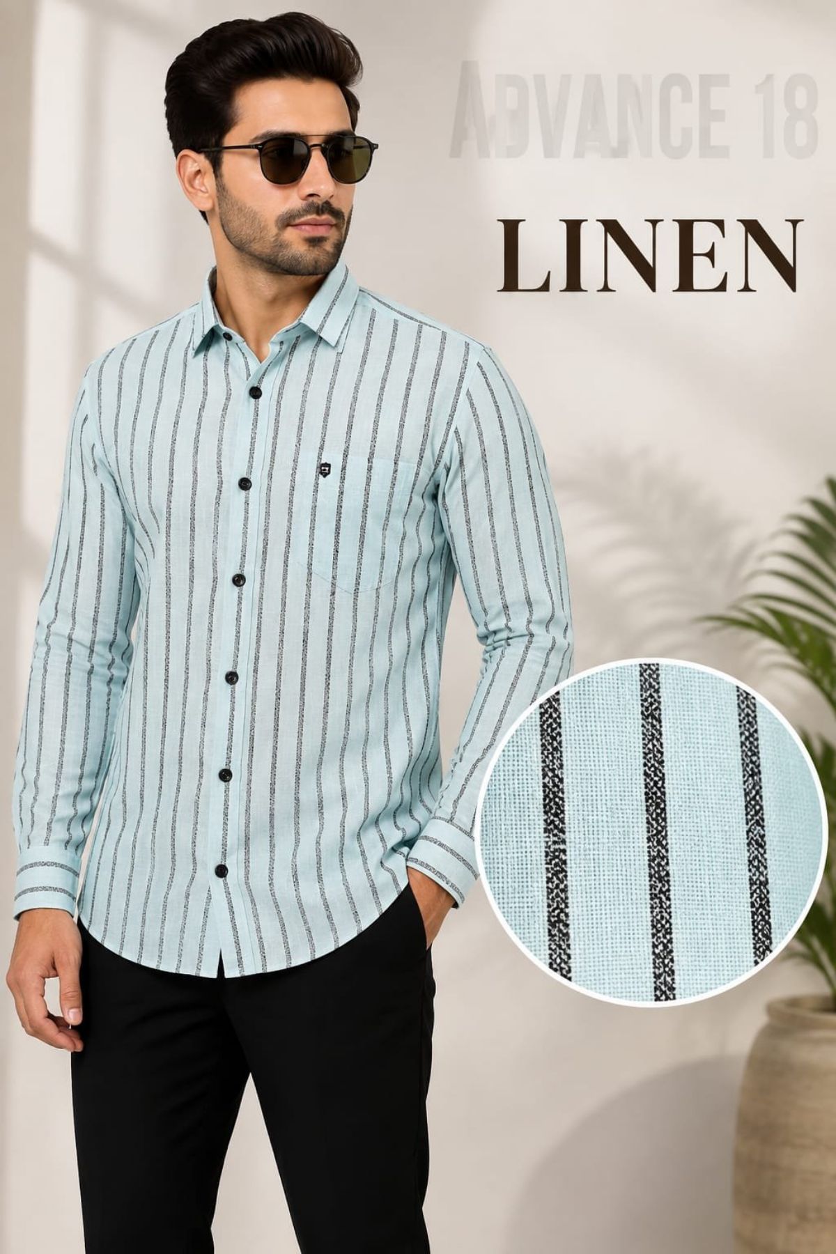 Men's Linen Linning 1 Shirts